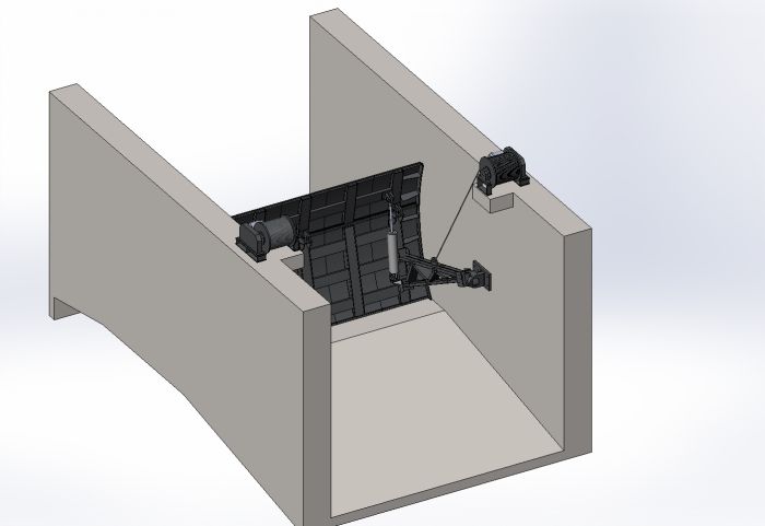Затвор сегментний 7000x2500
