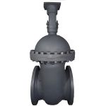 Засувка клинова чавунна фланцева Ду 1200 Ру 10 30ч930бр