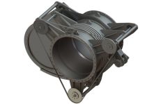 Засувка сталева секторна Ду 2800 Ру 1