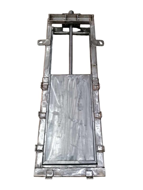 Затвор щитовой 350×350 для открытых каналов
