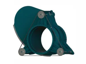 Засувка сталева секторна