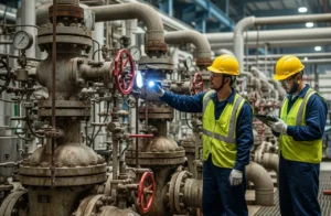 Догляд за трубопровідною арматурою в умовах підвищеної вологості