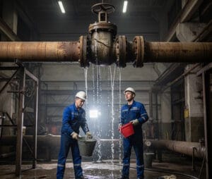 Діагностика та усунення течі промислової трубопровідної арматури